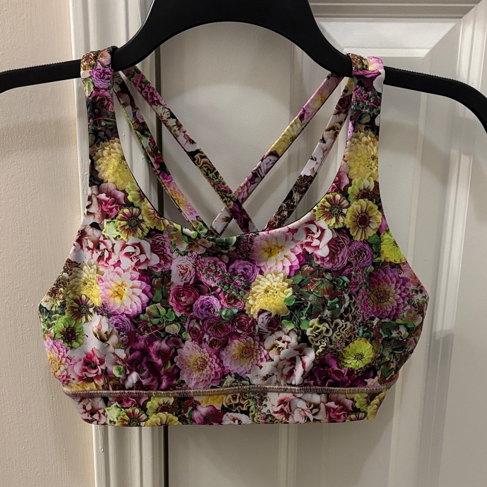 lululemon athletica Multicolor Floral Sports Bra